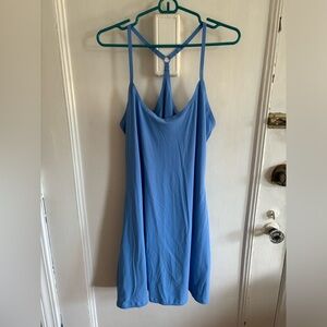 Outdoor Voices Blue Strappy Dress for those really hot summer days.